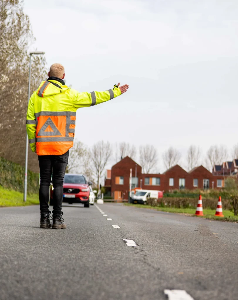 afbeelding van een verkeersregelaar