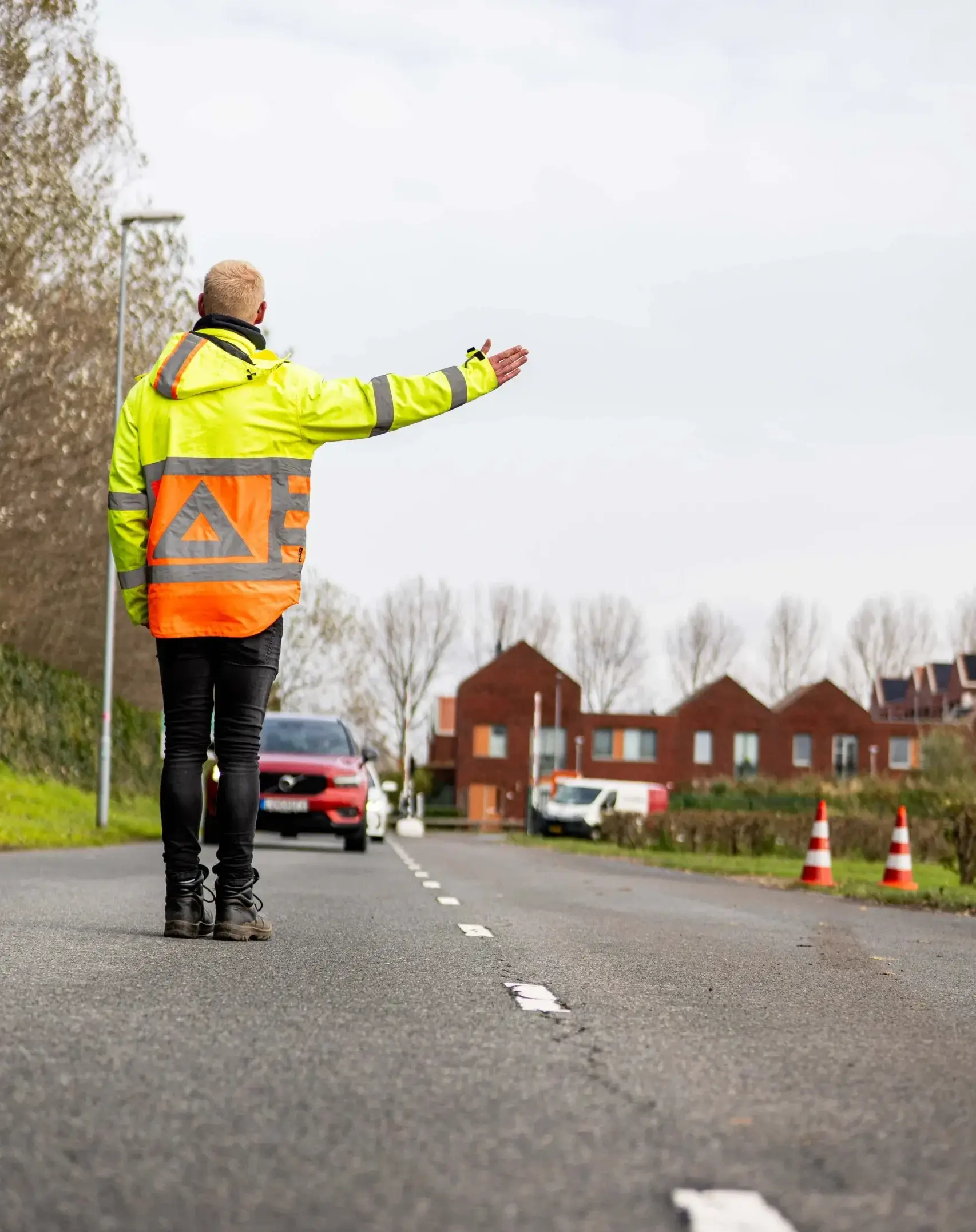 afbeelding van een verkeersregelaar